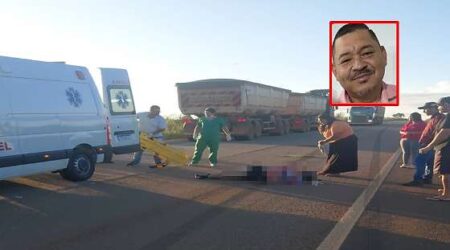 Assessor de Prefeitura morre atropelado em rodovia de MT